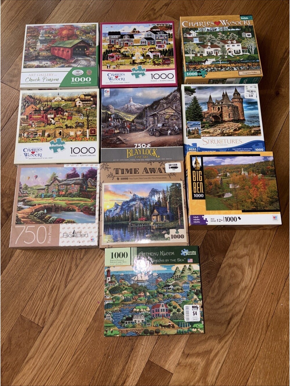 10 Lot Of Puzzles With Several Different Kinds Of Structures And The Puzzles